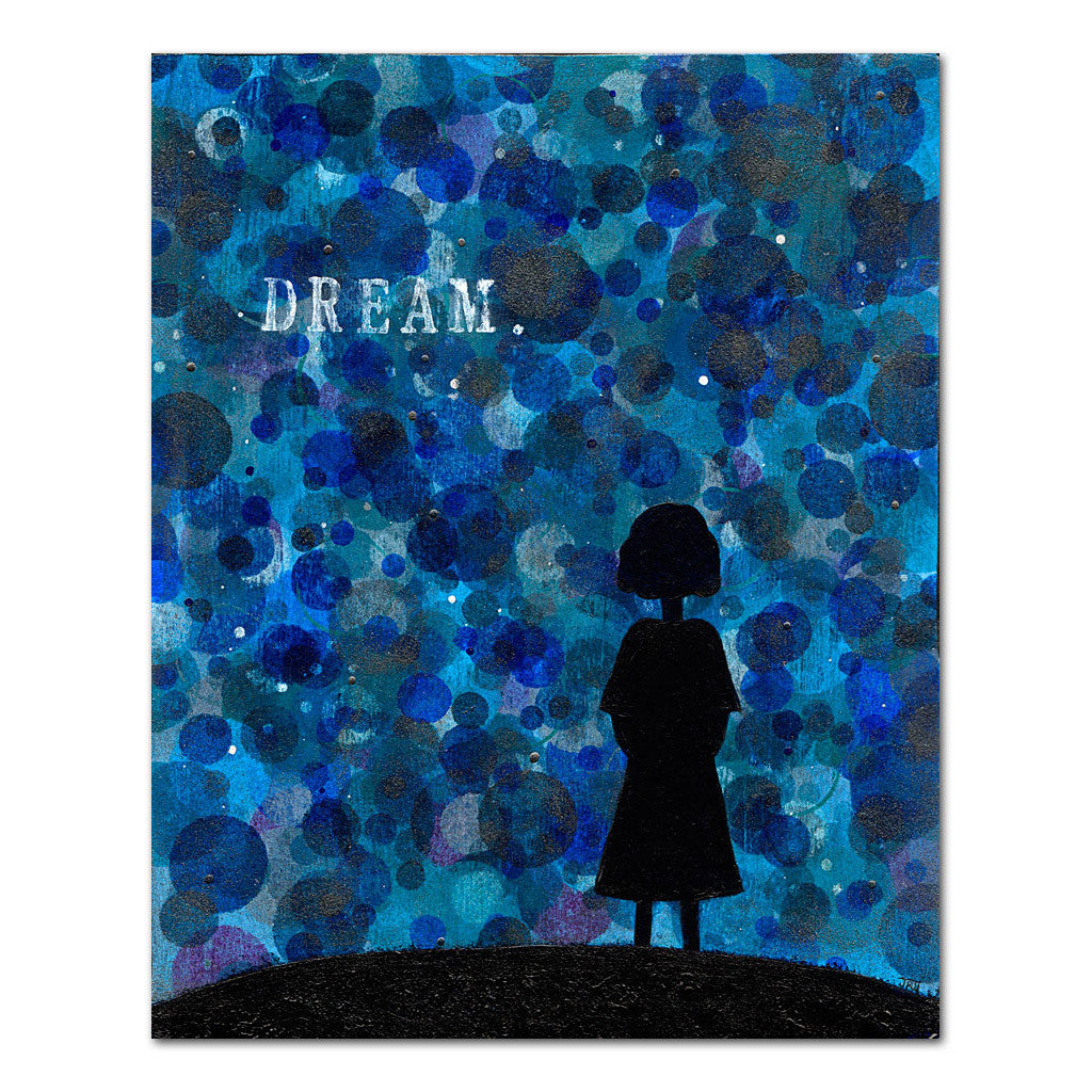 dream girl inspirational art