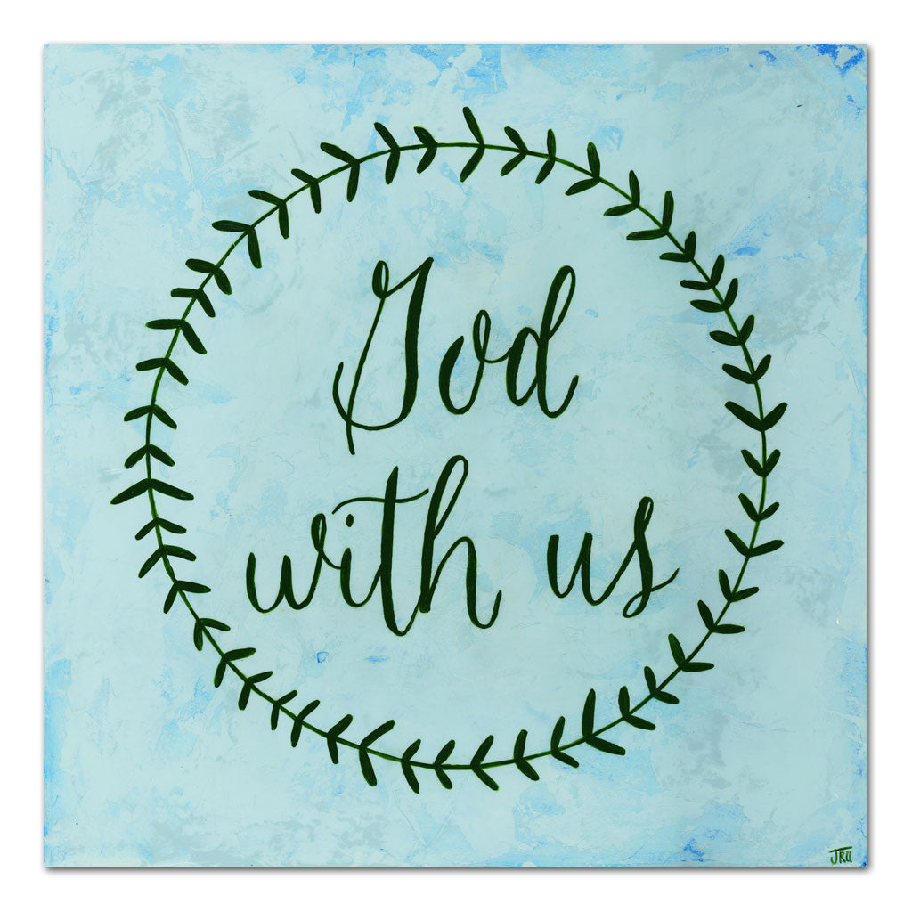 God with us Christmas art