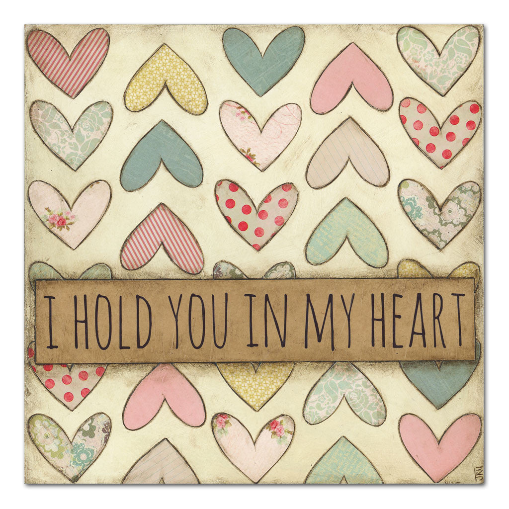 hold you in my heart inspirational art