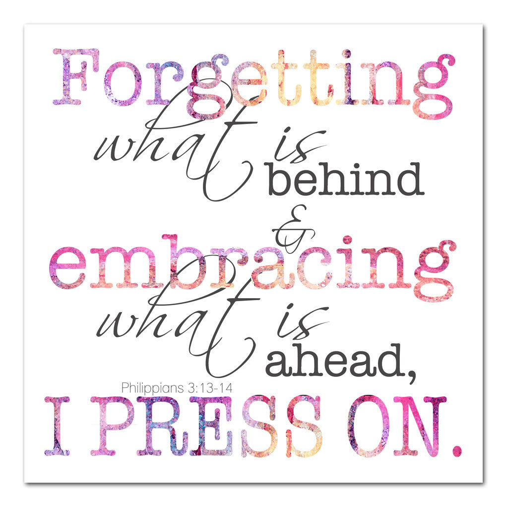 i press on encouraging scripture art