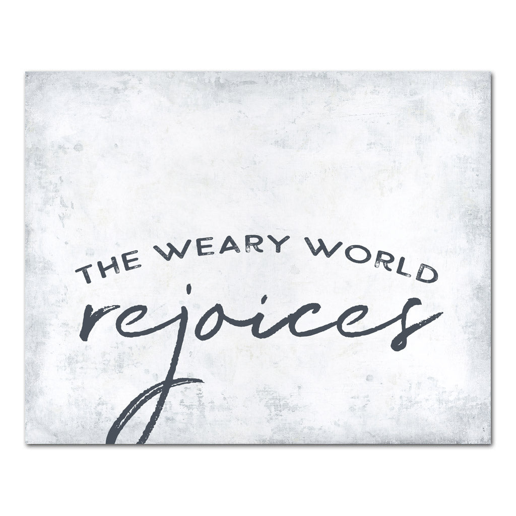 Weary World Rejoices (white)