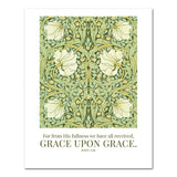 Grace Upon Grace | John 1:16 — Digital Scripture Print