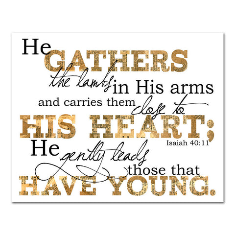 He Gently Leads
