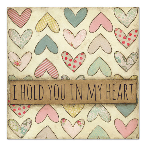i hold you in my heart